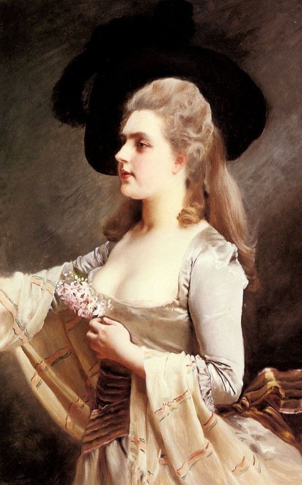 女性!著名画家布罗格的得意门生古斯塔夫的女性油画,太美了!