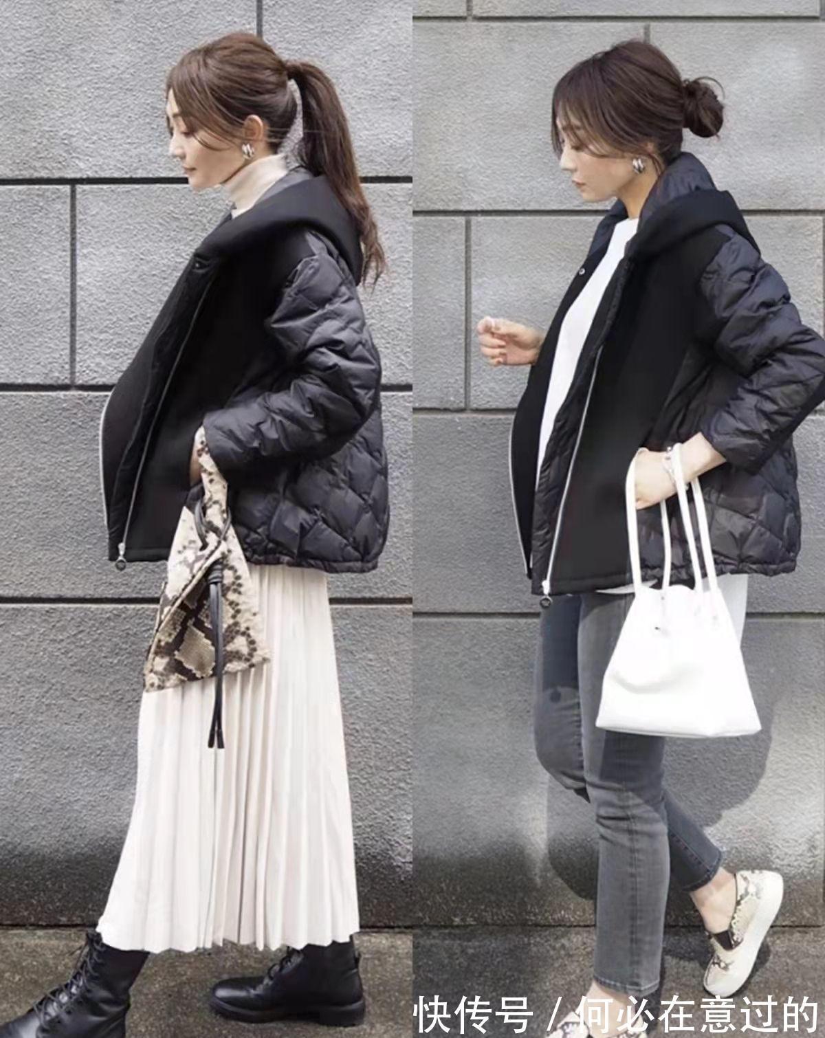 冬季 冬季穿衣只用黑白灰驼基础款,却赢得优雅时尚,她是如何做到的?
