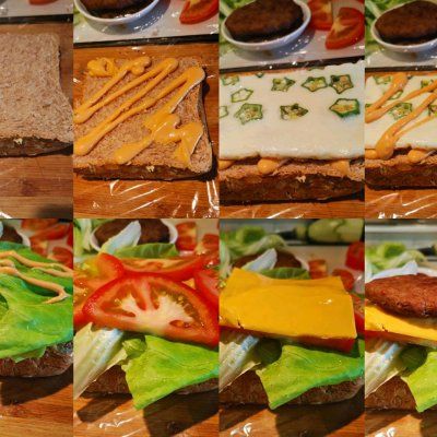 沙拉酱|#蛋趣体验#蛋白能量三明治