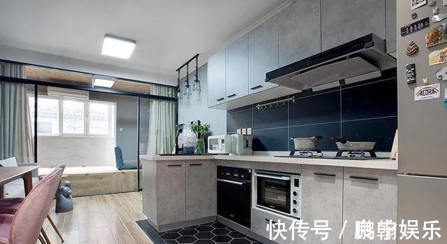 榻榻米|47㎡一室改两室,进门衣帽间,阳台变次卧,装出来比80㎡还要大