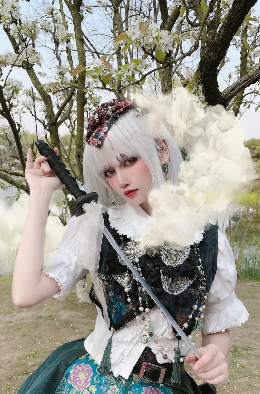 莉莉西|cos:东方project半人半灵的庭师cos正片@莉莉西