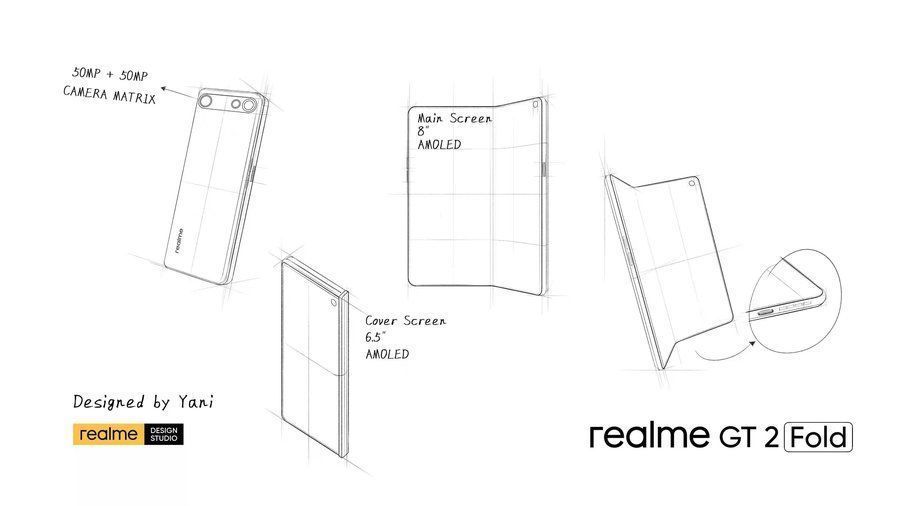 折叠屏|realme GT 2 Fold曝光，旗下首款折叠屏旗舰