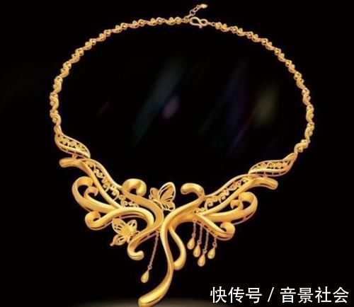 时尚|黄金饰品终于打破古板的设计，时尚又新潮，这样的首饰是国风精品