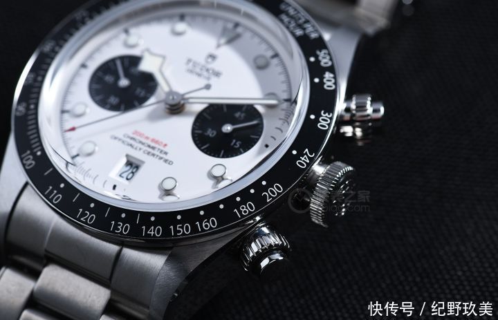 熊猫盘|实物惊艳!品鉴帝舵新款碧湾计时型精钢款腕表