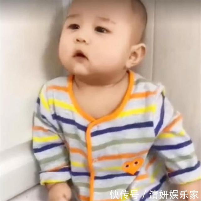 萌化|1岁宝宝被妈妈罚站，接下来宝宝的举动，妈妈的心都要萌化了