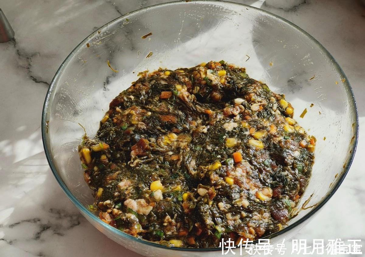 甜玉米粒|这个馅的蒸饺你做过吗？老公一口气吃5个，好吃还营养