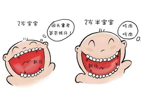 顺序|图解宝宝长牙时症状和顺序,你的宝宝掉队了吗?