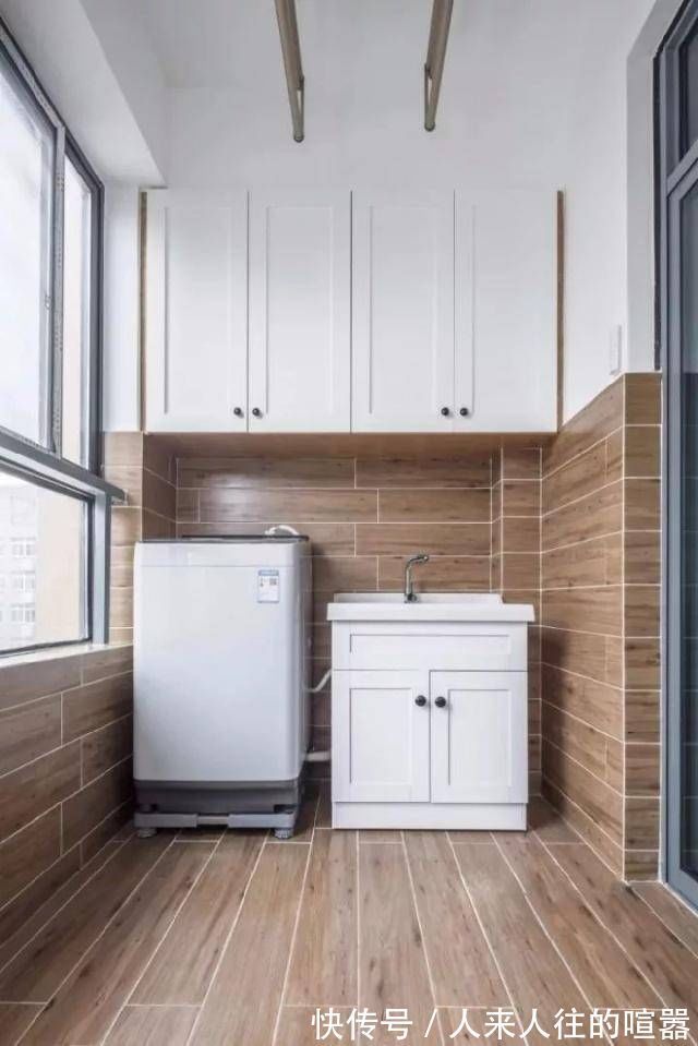 洗衣池|阳台要这样装,还能多出一间实用房,装一个可实用了