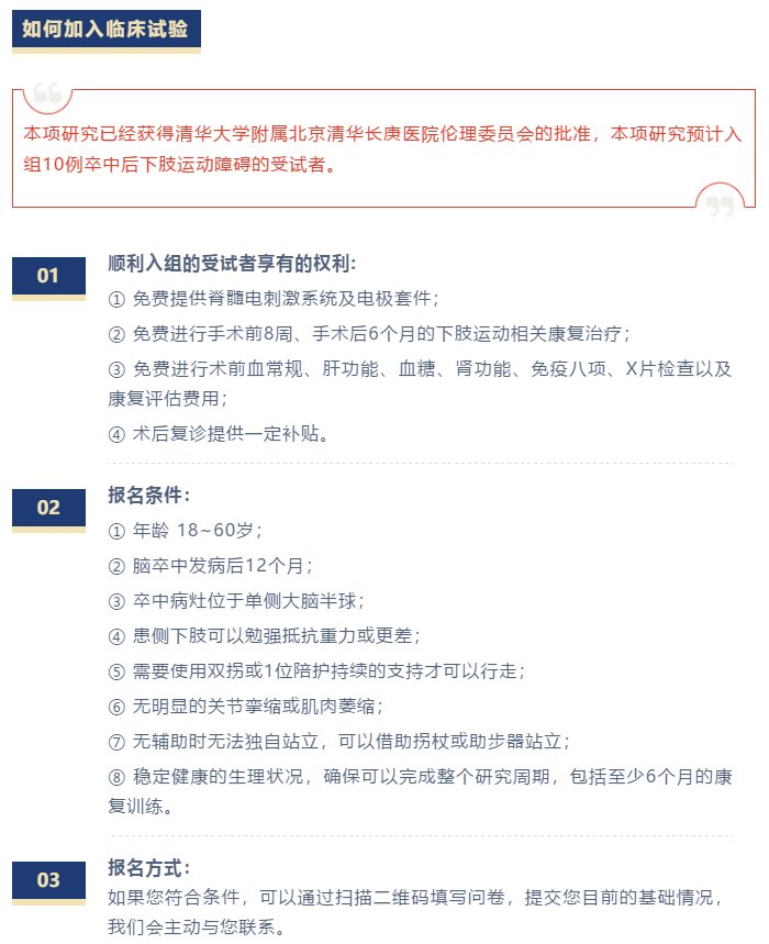 受试者|【受试者招募】脑卒中后步行困难？这项临床研究了解一下