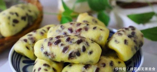 玉米面红豆卷怎么做好吃学会了小孩天天想要吃!
