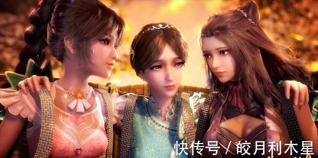 荣荣|斗罗大陆宁荣荣的长发和盘发造型,盘发显得脸更小了