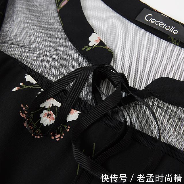 雪纺连衣裙|六月就这么穿，裙子是很好的陪衬单品