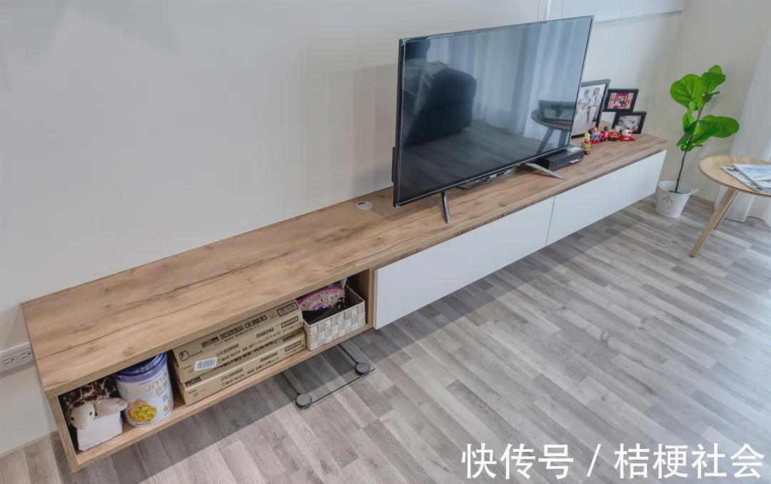 门把手|三口之家的73㎡,全屋坚持北欧混搭风,入户那叫一个清爽透亮