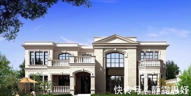 雍容华贵|别墅设计占地百平小面宽,高端欧式别墅,极致高雅雍容华贵!