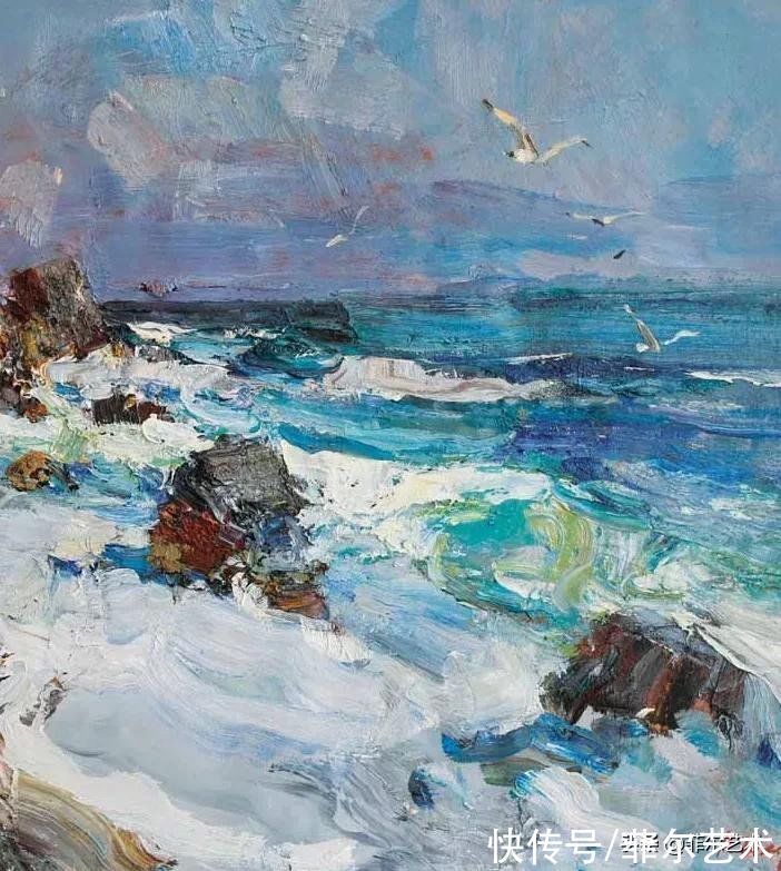 艺术学院&粗犷笔触,大块色彩~乌克兰画家伊诺泽姆采夫油画作品欣赏
