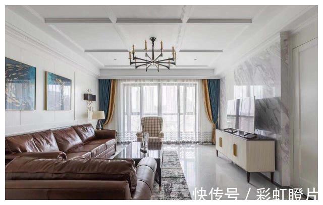 背景色|她家不豪华,却将美式的精致优雅完美呈现,邻居都来围观!