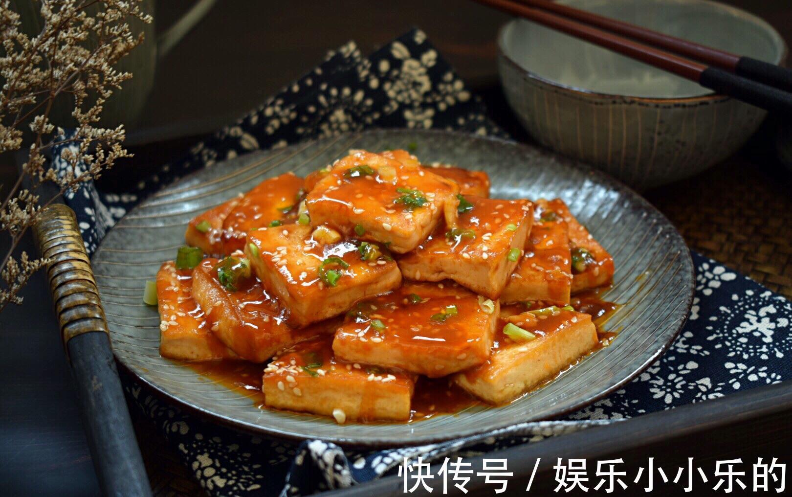 煎豆腐|糖醋脆皮豆腐,外酥里嫩,吃一口就能爱上的美食