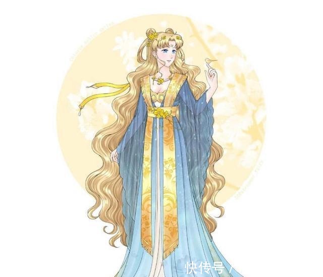 水野亚美|《美少女战士》遇上唐装,月野兔堪比杨贵妃,红衣火野丽很吸睛