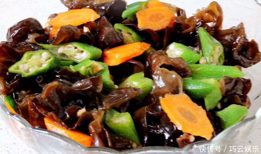  秋葵男人的兄弟，大厨教你这样做，排毒养颜，清淡爽口，简单营养