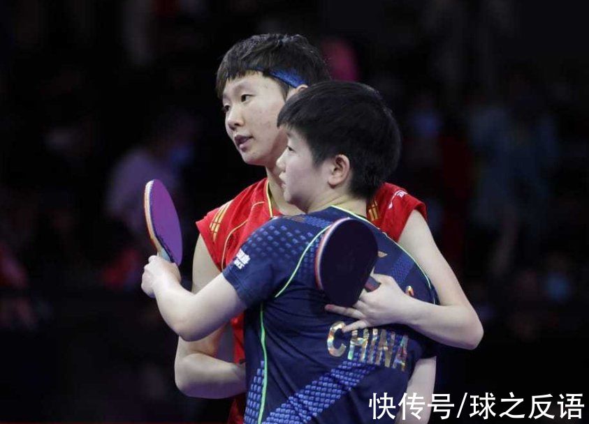 孙颖莎|王曼昱4次哽咽2次落泪，终于控制不住情绪，P卡连赢奥运两大王牌