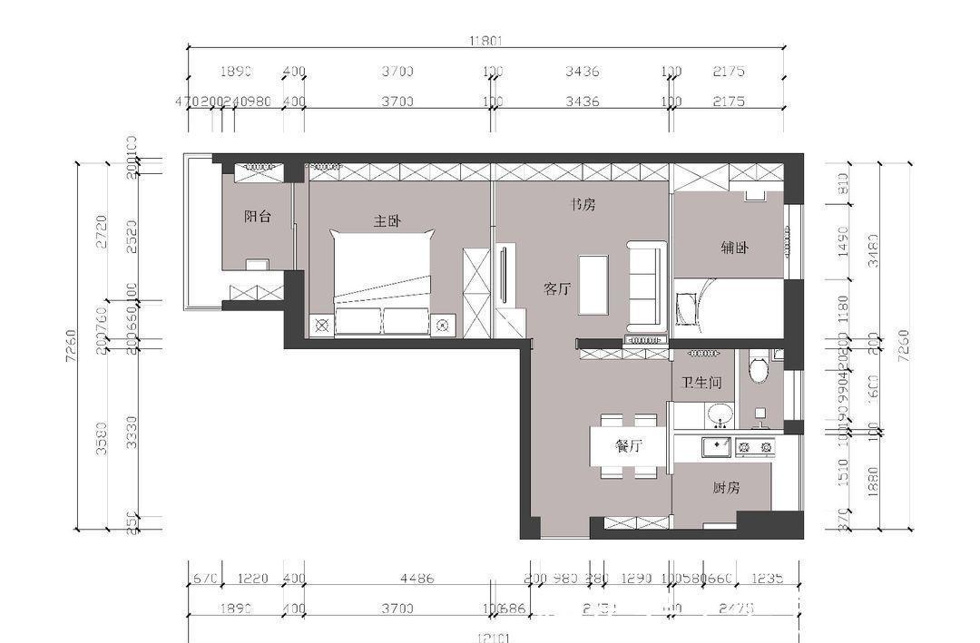 雅居|50平方米的大变身,充满书香气息和文艺氛围,打造别致雅居