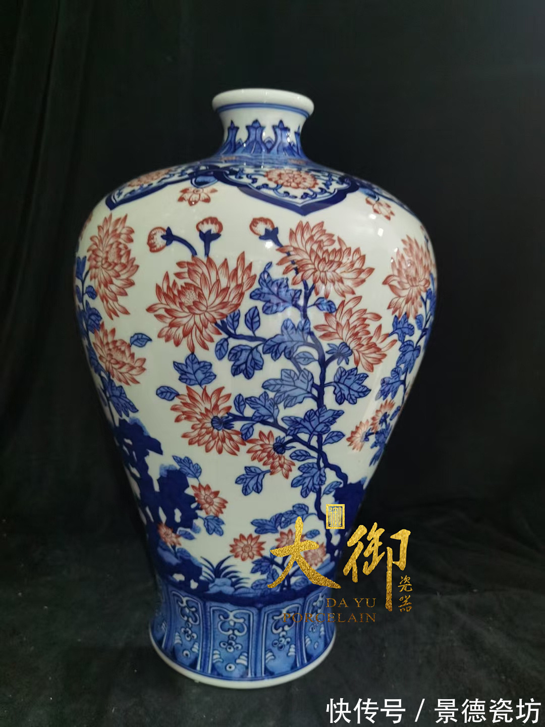 青花!大御瓷器翁继红——当代青花官窑掌舵人,柴窑青花造盛世,百年风华一脉传!