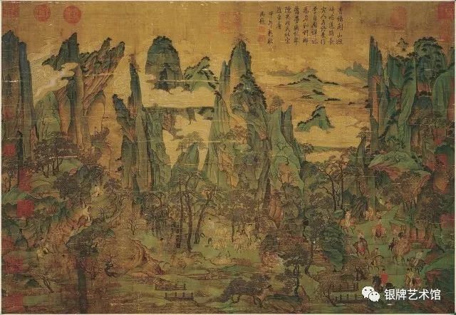  中国|《明皇幸蜀图》李昭道 （唐）- 中国名画鉴赏语音讲解（三）