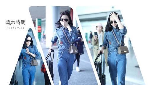 牛仔装|牛仔装怎么穿才好看,看小宋佳的牛仔私服搭配,时髦减龄又高级