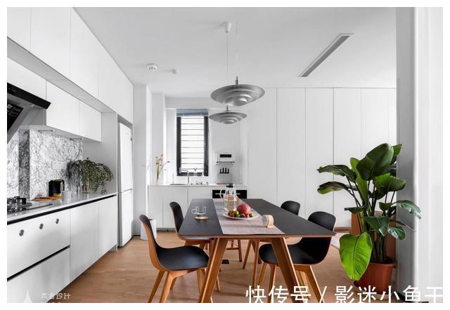 干湿|56㎡的空间魔术，两个卧室，超宽敞干湿分区，你想要的它都有！