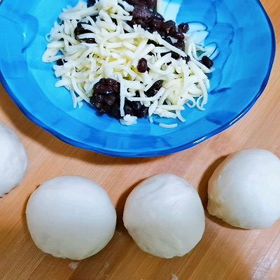 芝士红豆华夫饼