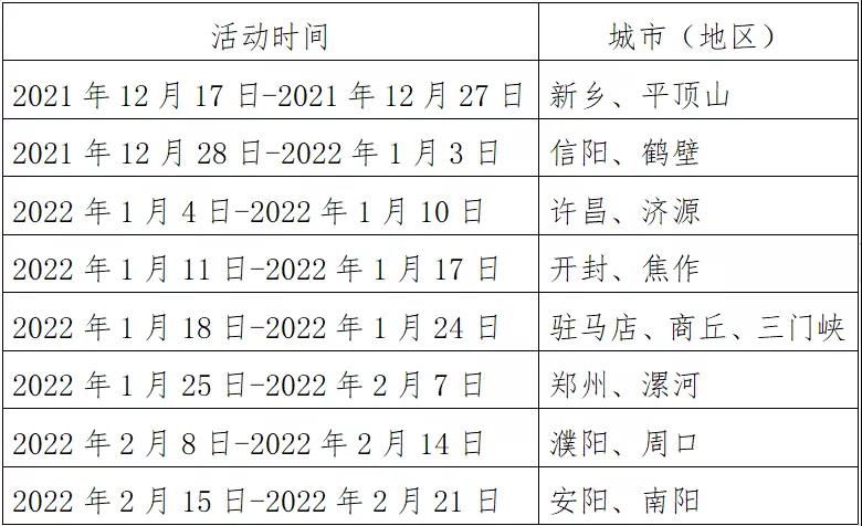 新安县|最新！新安县4A级以上景区对河南人免门票