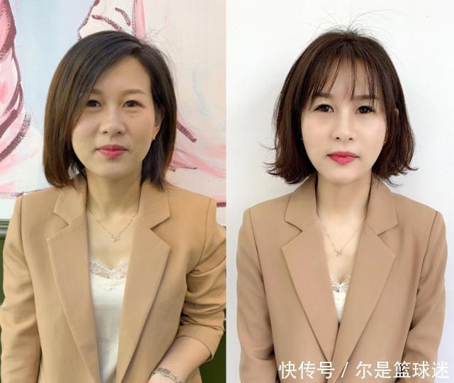 瘦脸|剪对发型,堪比整容,普通人也能变气质女神,美到自己都笑了