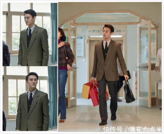 宋运辉不仅眼光好,还是行走的衣架子,穿工作服气质都很出众
