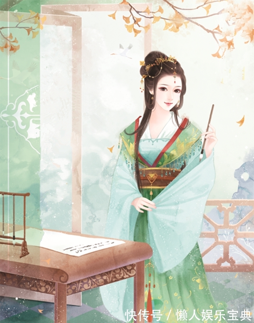 银月|金风游玉案,银月扶窗扇,铺笺织个相思串