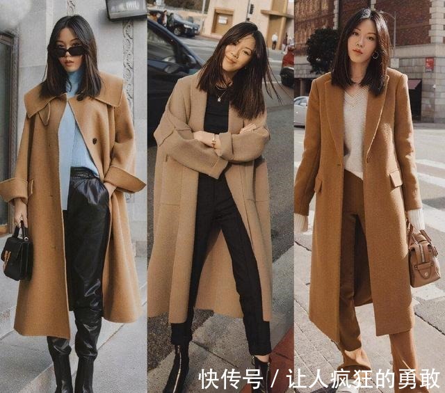 街拍 旧大衣穿得不好看别再买了!换这5种内搭都够了,照着穿准没错!