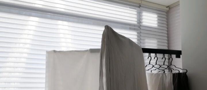 衣服|没阳台找不到地方晾衣服?这样设计至少能晾50件衣服