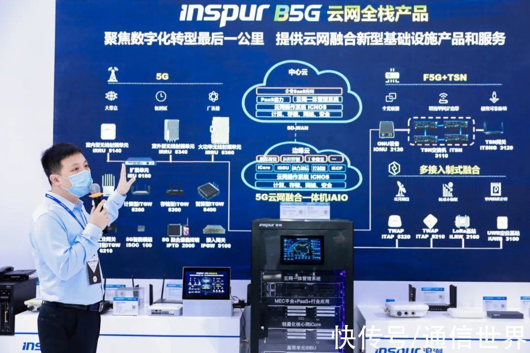 行业|浪潮B5G云网全栈产品,闪耀2021中国移动全球合作伙伴大会