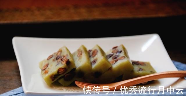 抹茶搭配蜜豆的完美结合，Q弹软糯，好好吃！