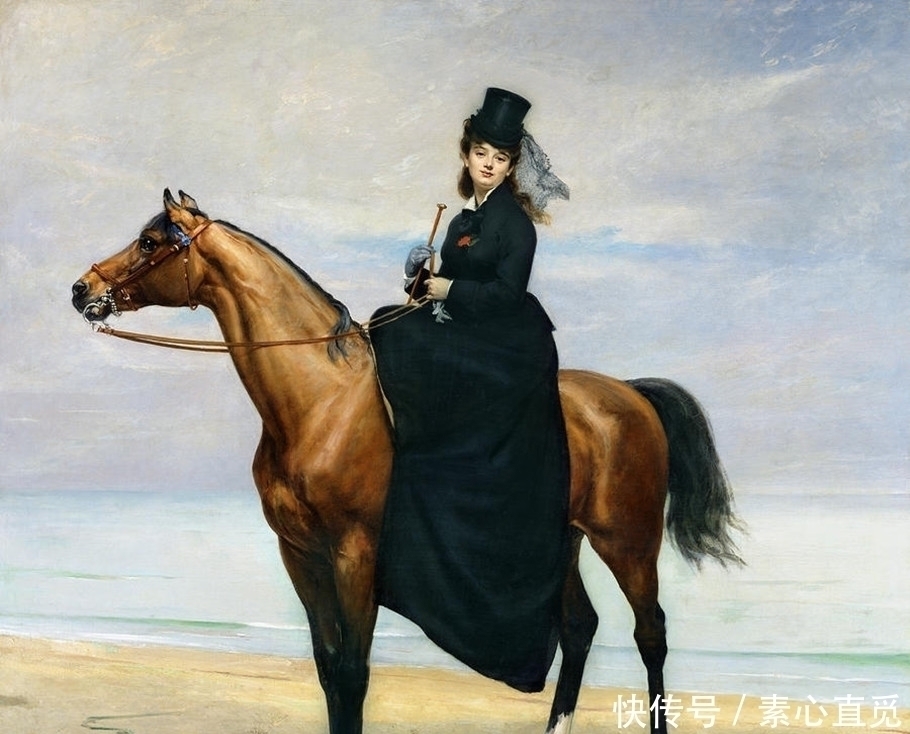 肖像$法国画家,查尔斯·奥古斯特·埃米尔·杜兰德,油画作品欣赏