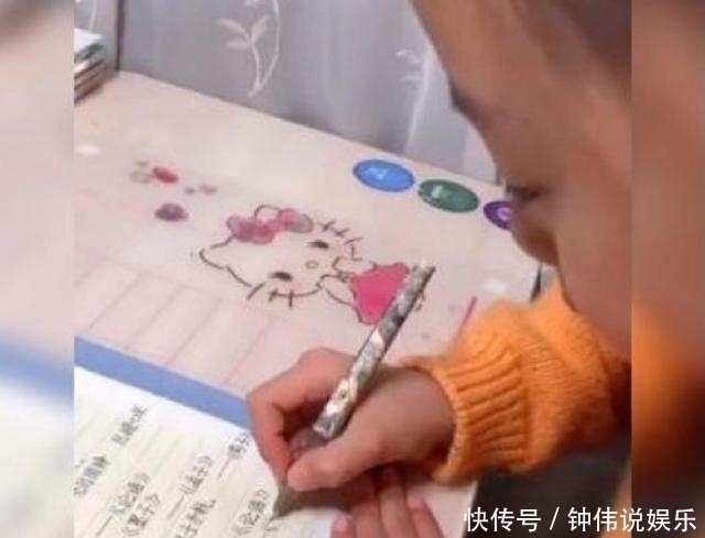 作业|8岁女孩作业写成“印刷体”,爆红网络,网友:强迫症都被治好了