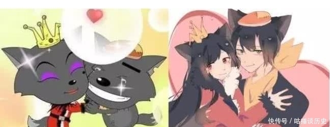 拟人之后|喜羊羊:角色拟人化,喜羊羊变成霸气猎手,看到灰太狼夫妇我酸了!