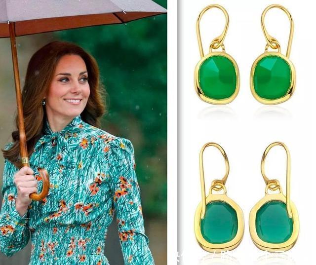 只要够美貌,品牌不重要!凯特王妃的“耳环经”,实用又优雅