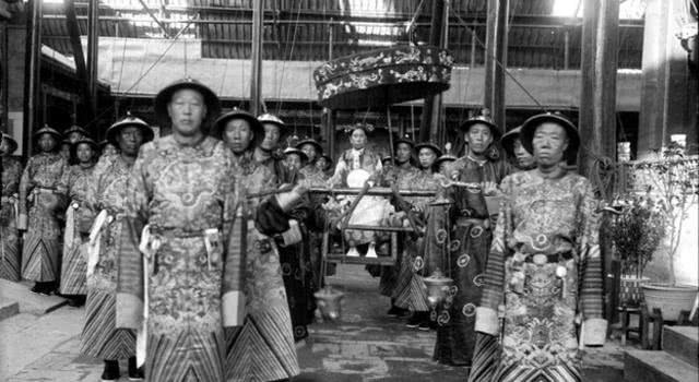 美国|史上最超清的慈禧太后照片,一直藏在美国档案馆,如今才得见天颜