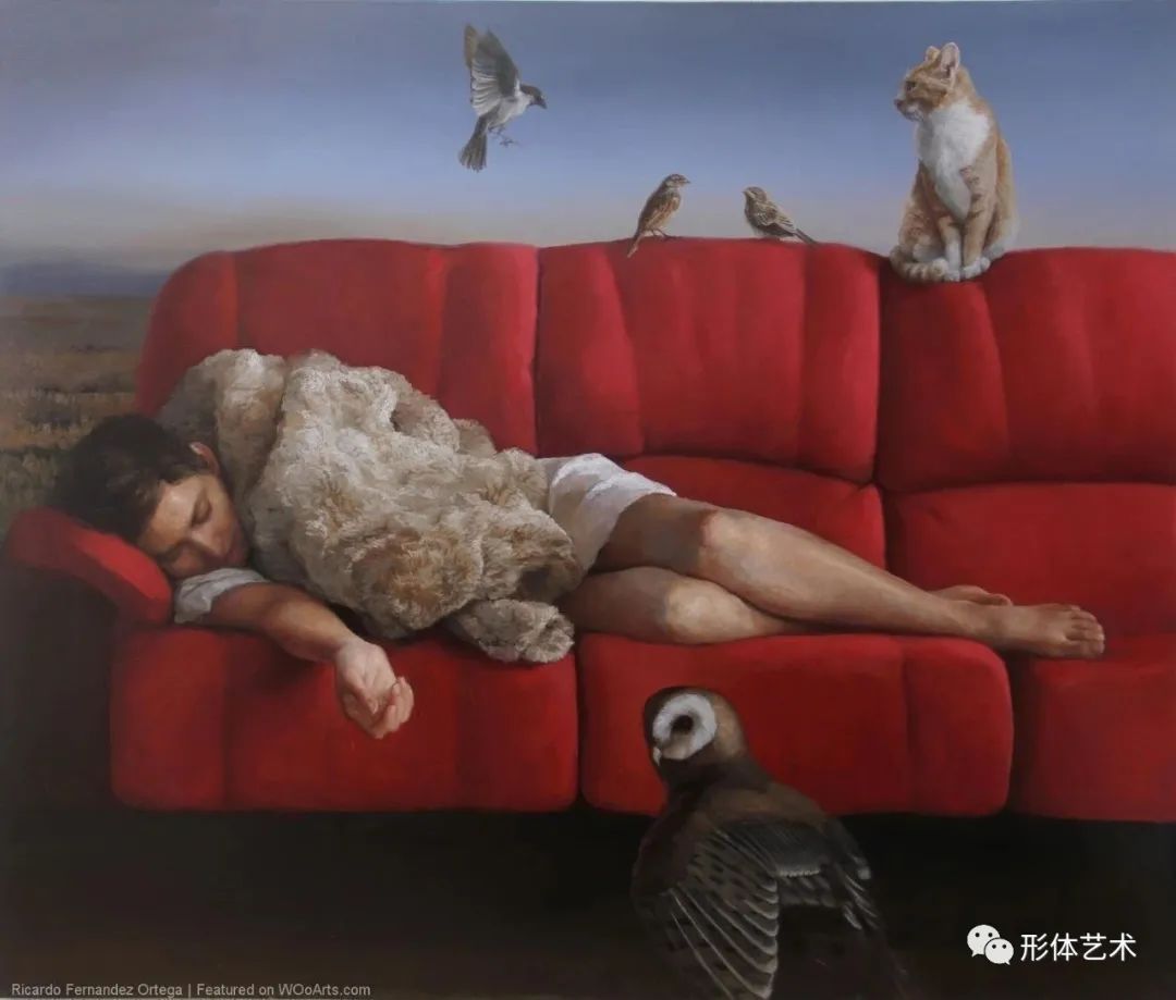 墨西哥&这位墨西哥画家的艺术作品,彰显静秘的古典梦与超现实的境界