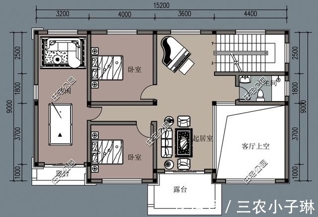 进深|7套三层农村自建房，户型方正、经典，还不赶快收了