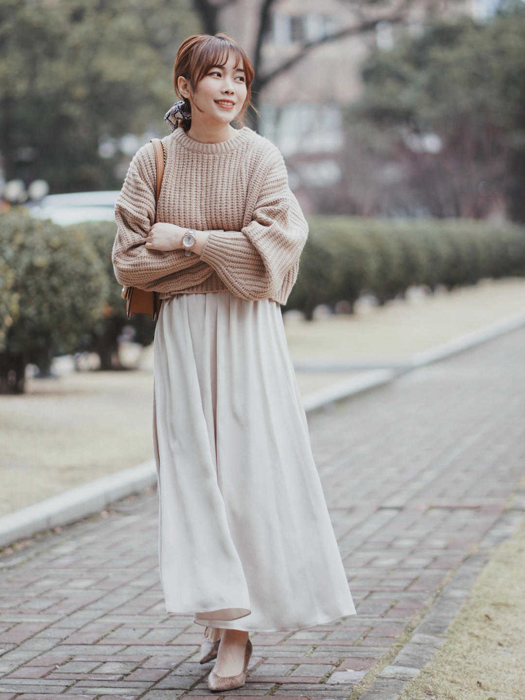 治愈|学了那么多搭配,还是日系女孩治愈,优雅大方的存在