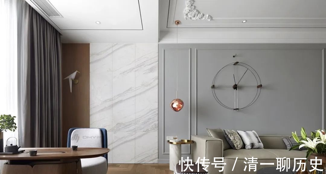 装饰画|180㎡现代轻奢风,打造充满华丽与端庄档次的高级居住氛围