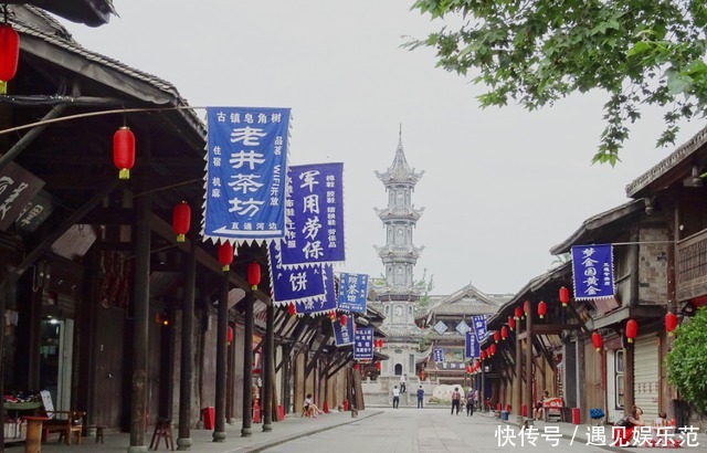 四川这一“免门票”古镇：一碗豆花5块钱，游客：赶紧来