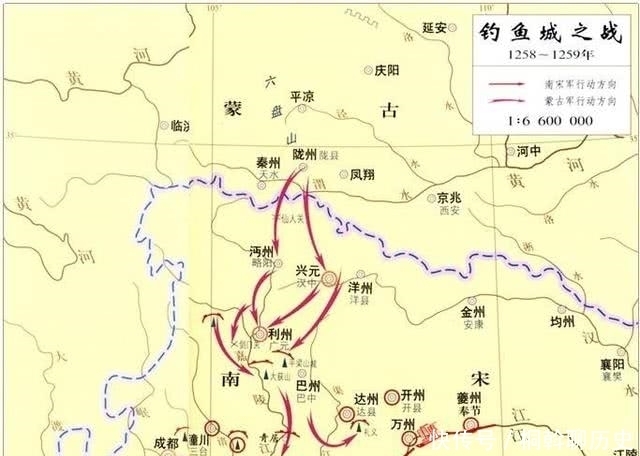 蒙古|南宋的钓鱼城,何德何能可以挡住蒙古36年?上帝折鞭处不是开玩笑