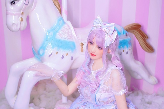 Lolita|Lolita:云阶花园,夏日蜜桃